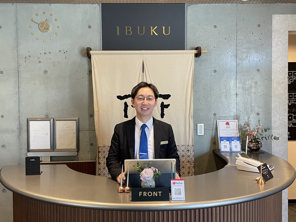 なかなか予約の取れない宿に！