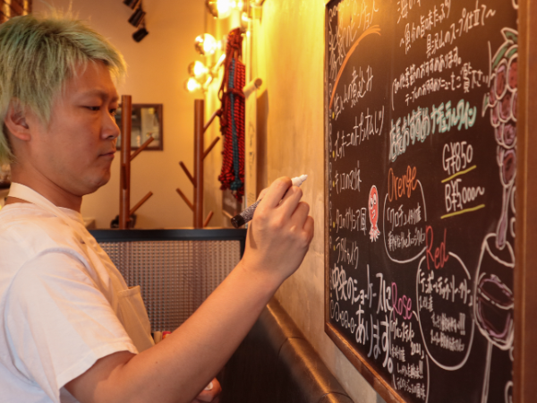 自分のアイデアが形になることと、店長との信頼関係