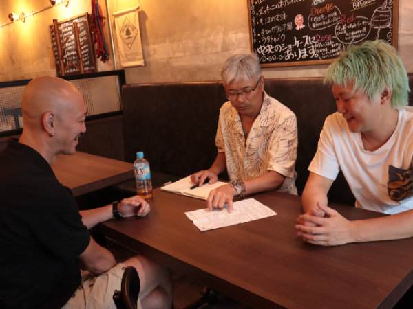 ボトムアップ型の職場環境です