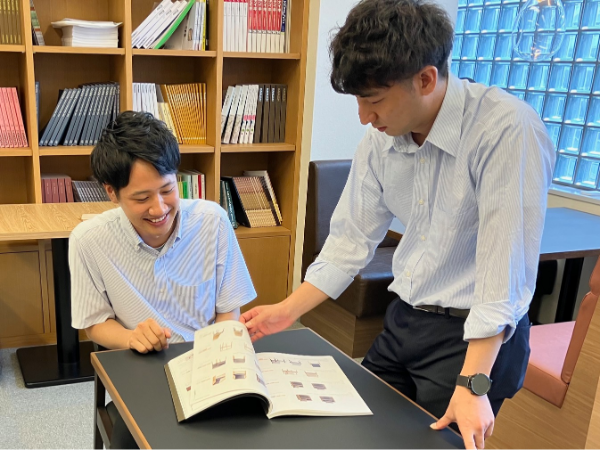 カフェやオフィスあった自社商品を提案