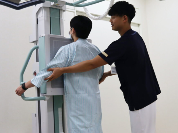 検査という短時間でも信頼関係を大切にしています。