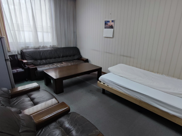 装備はホテル並み!?な仮眠室