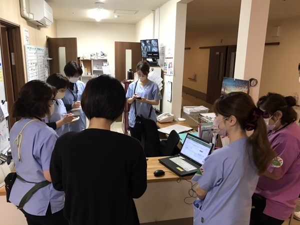 みんなでコミュニケーションを取りながら
協力して仕事をしています!