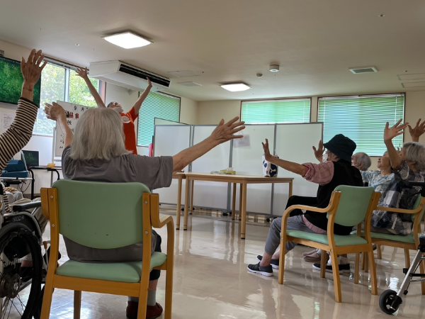 入居者様との深くかかわれる
やりがいの大きな環境！