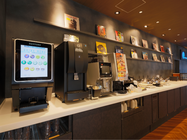 朝食の提供をしています