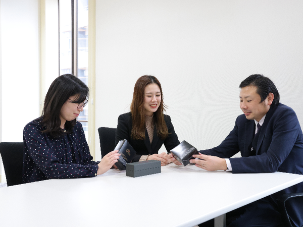 清潔感のあるオフィスビルでの勤務です