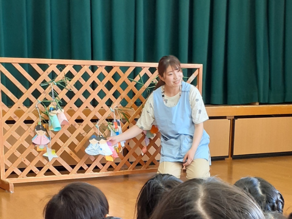 余裕のあるスタッフの人数配置で
ゆったり保育に取り組むことができます。