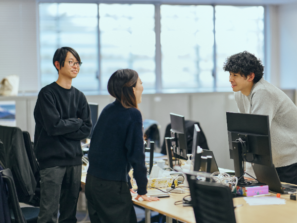 当社では幅広い年代が活躍しております。
