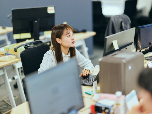 経験がなくても活躍できる環境があります。