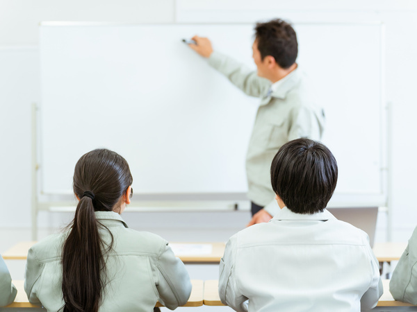 充実の教育制度、スキルアップを支援