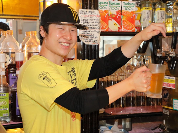 【アルバイト/調理スタッフ：串揚げと寿司酒場 てっちゃん　時計台通り前店】1日2時間～勤務OKだからスキマ時間に働ける♪学生スタッフも多数在籍！調理経験のない方も大丈夫！盛付けや洗い物など簡単業務からスタート◎接客なしでバイトデビューにも◎