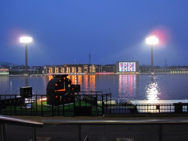 丸亀はナイターがあるレース場です