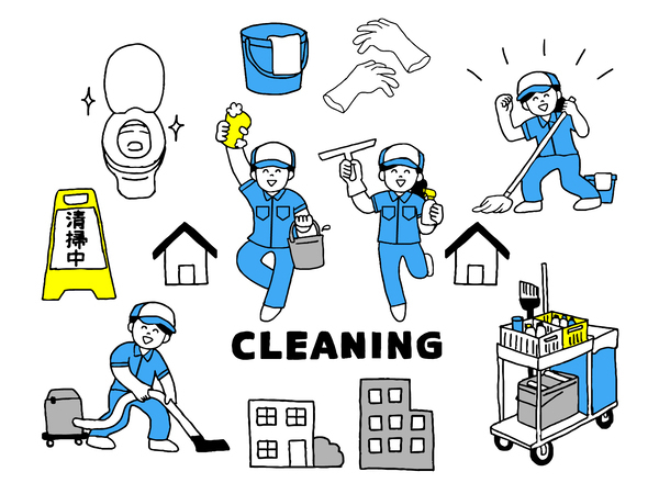 3月1日～　マキタ岡山物流センター内の清掃（岡山市北区）　1日４時間の仕事　◆マイカー通勤可　　◆週3～5回のお仕事　