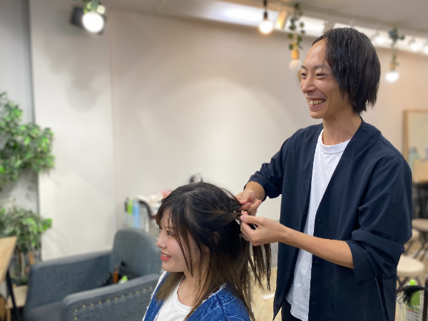 「心地よい接客」でお客様に笑顔になっていただくことが使命