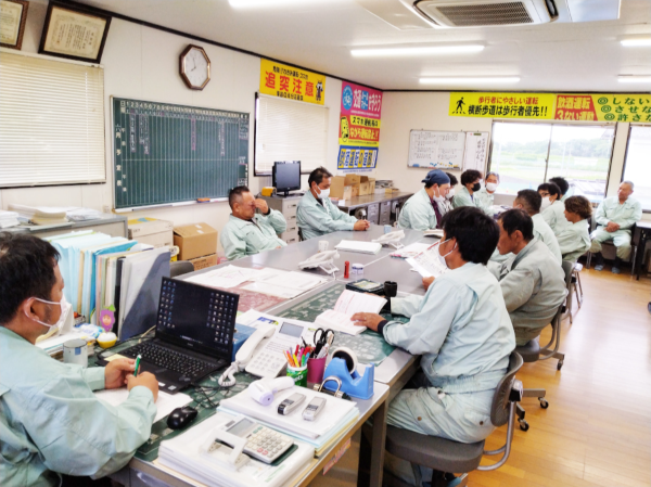 一緒に働く仲間たち