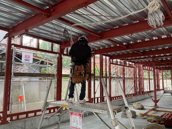 強みは電気に関わる工事をまとめてできること