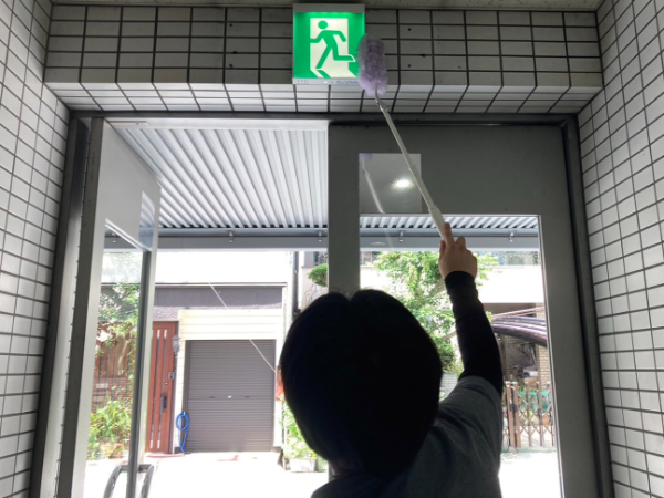 建物の消防設備の点検・保守を行う