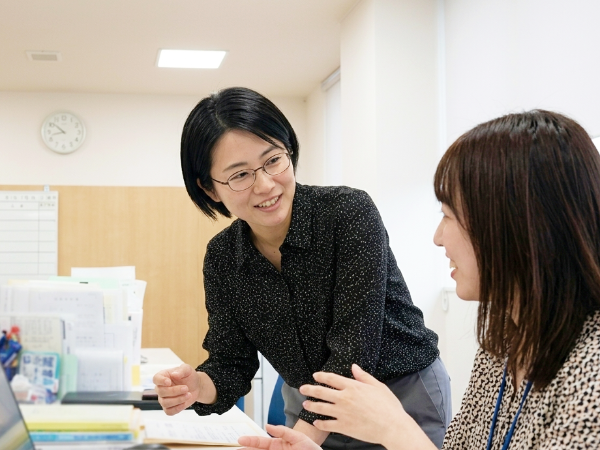 入職後はメンバーが実務を丁寧にお教え
しますので経験が浅くても安心です♪
