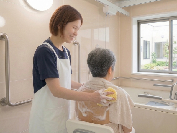 ≪倉敷市藤戸町≫【入浴介助（午前のみ）／パート／老人保健施設倉敷藤戸荘】