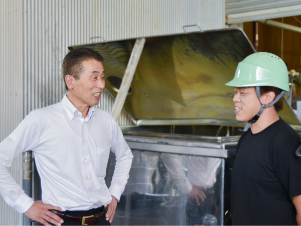 安心して飛び込んできてほしい