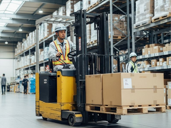 【土日祝休み】フォークリフト作業スタッフ募集｜時給1500円｜20代～50代活躍中◎