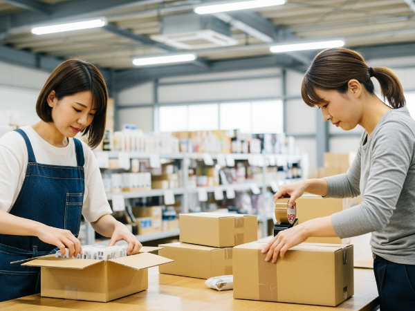 ＜10月下旬～12月中旬までの短期＞ギフト用お菓子の検品・梱包★かんたんライン作業／週1日～OK！