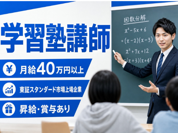 月給40万円以上◆・JR宇都宮駅◆昇給・賞与あり◆退職金制度あり