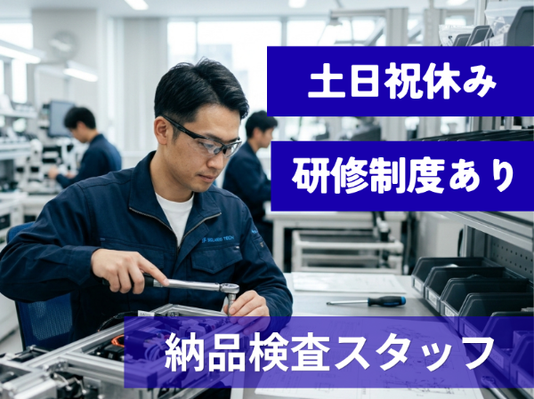 【製品検査】日光市｜図面や手順書通りに製品が出来ているかを検査する業務｜性別問わず活躍中♪
