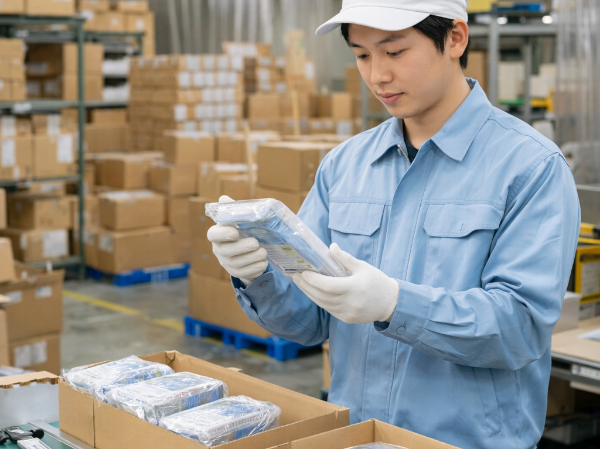 【空調完備】プラスチック製品の検査・梱包スタッフ