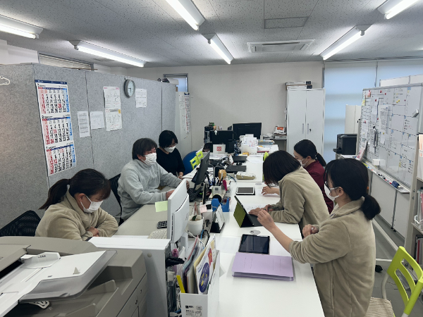 落ち着いた雰囲気でじっくり働ける