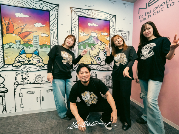 コミュニケーション豊富!
切磋琢磨できるメンバーばかり