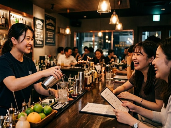 ダイニングバー店舗スタッフ