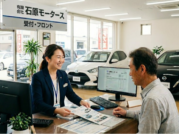 車販売・買取・フロント業務