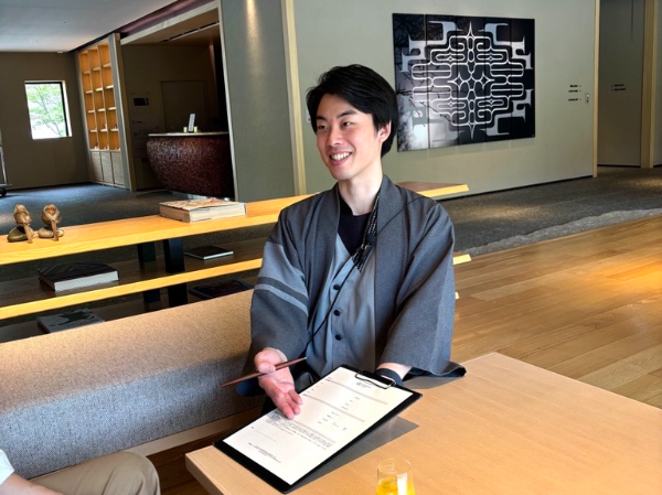 ゲストとのコミュニケーション