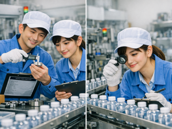 【品質管理】　土日祝休み／転勤なし／賞与年2回／退職金制度あり／福利厚生充実／実働7時間45分