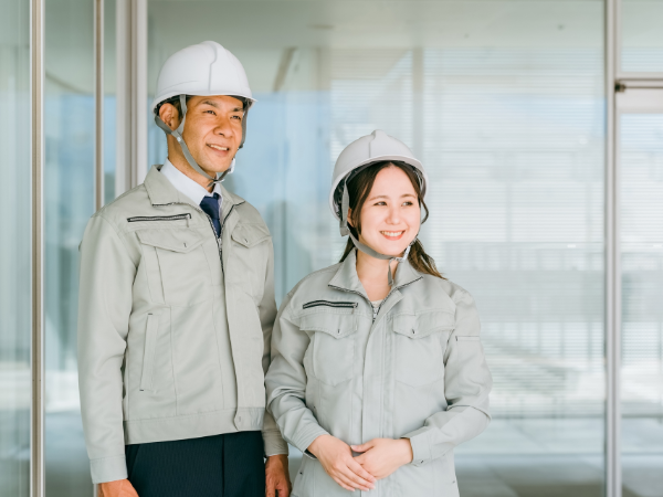 民間や公共案件の建築施工管理
施工管理としてキャリアップ!