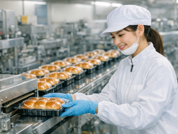 パン製造スタッフ
生地の成形から焼成などの工程業務