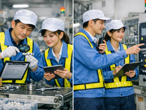 購買先の品質管理業務
品質関連帳票類作成、顧客の監査対応