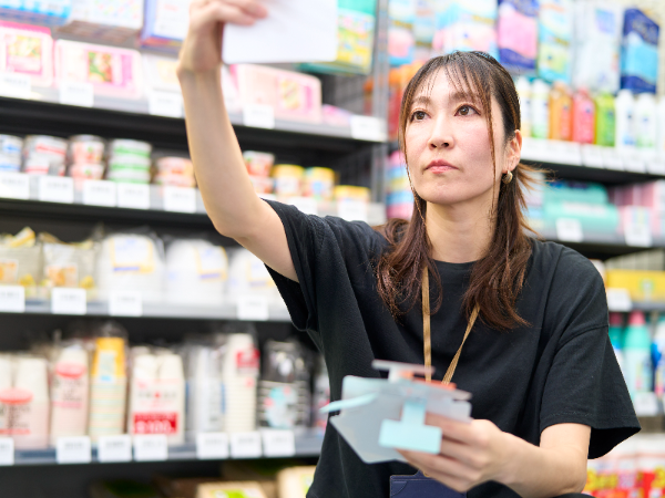 売り場作りが中心です♪
難しい作業はありません!