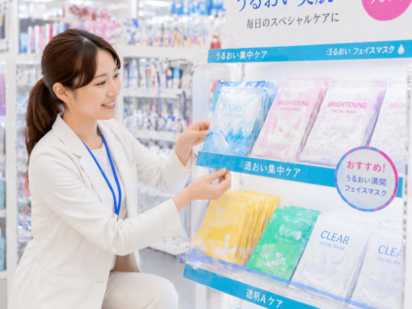 スキンケア商品を主に扱います♪
