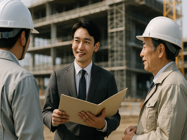 地域のインフラ整備を支える営業職として未経験から成長できる仕事