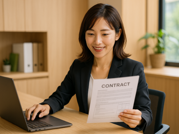 不動産契約管理の実務経験を積める事務職