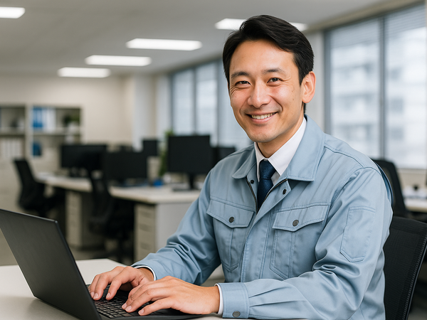 半導体製品の技術提案を行うエンジニア