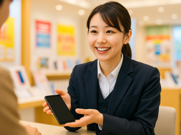 未経験歓迎 携帯販売スタッフ 奨学金サポートあり