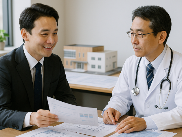 医療施設づくりを支える提案営業職