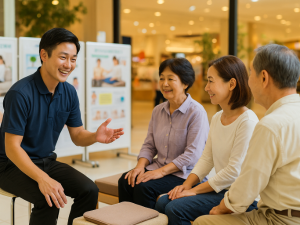 医療機器の体験会営業スタッフ