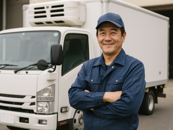 冷凍食品などのルート配送 / 早朝ドライバー