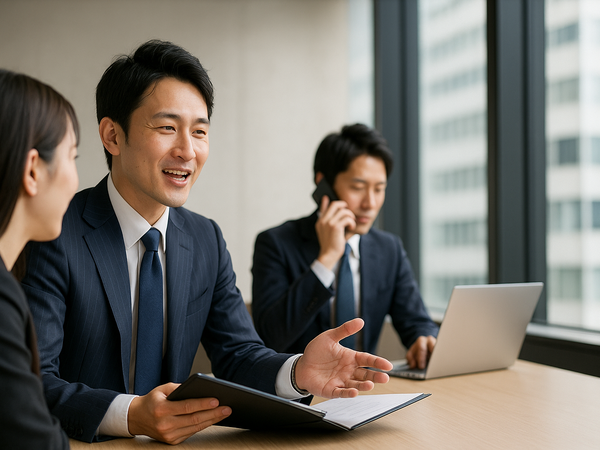 大手企業と取引する営業職メンバークラス