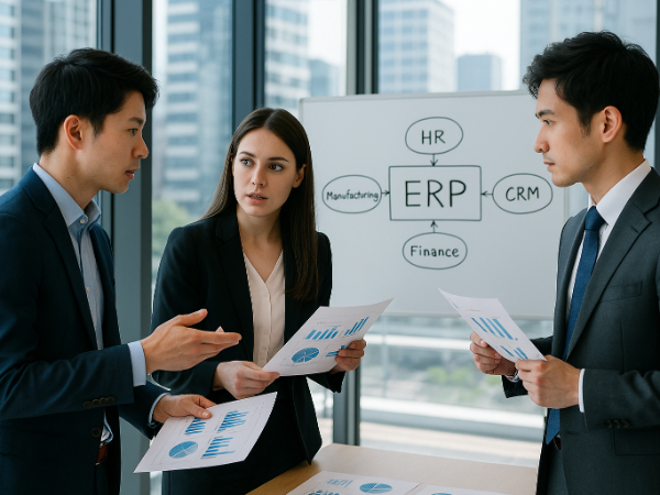 IT戦略からERP導入まで担う若手コンサルタント