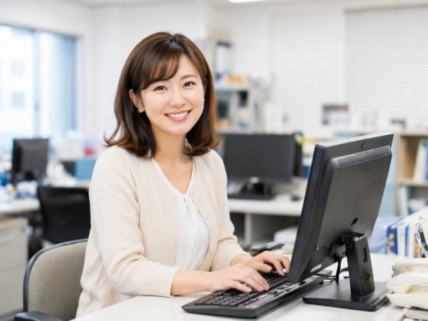 事務経験者募集／残業少なめ・賞与2回・ワークライフバランス◎